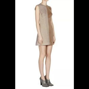 $995 NWT McCartney Wool Velvet Dress Havana SZ 42